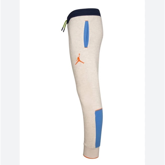 NWT Girls Jordan Color Blocked Fleece Pants / Sweatpants SZ: XL - Picture 12 of 14